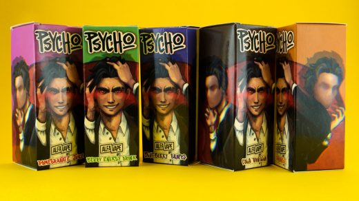 Обзор солевых жидкостей PSYCHO от AlfaVape