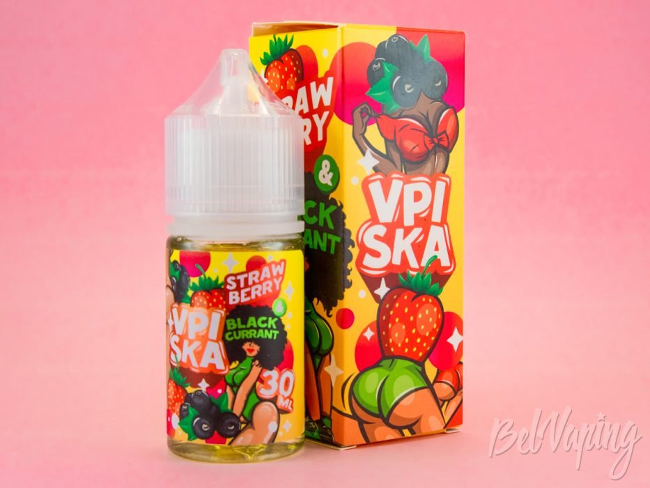 Обзор жидкостей VPISKA -вкус STRAWBERRY & BLACKCURRANT