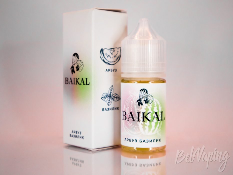 Солевые жидкости BAIKAL от EM Liquid - вкус АРБУЗ БАЗИЛИК