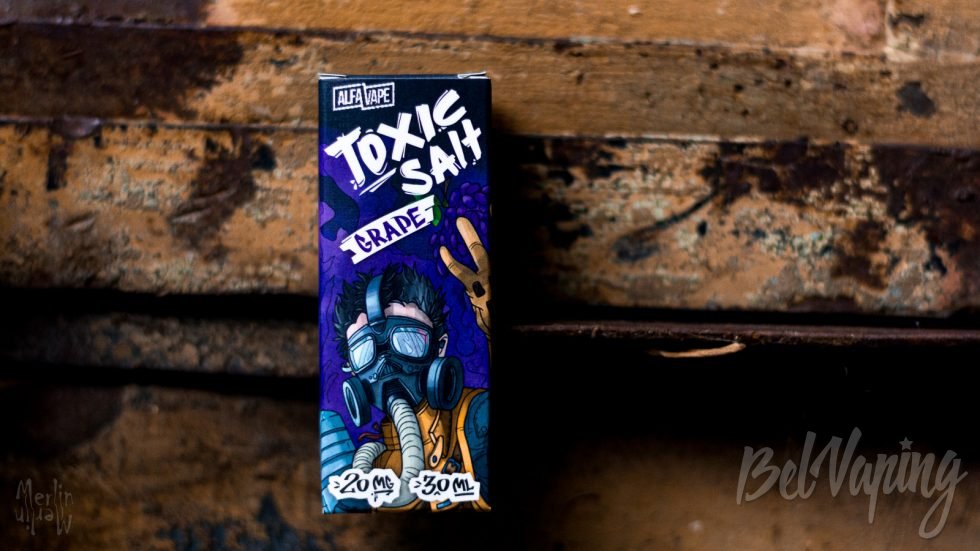 Жидкость Toxic Salt - Grape