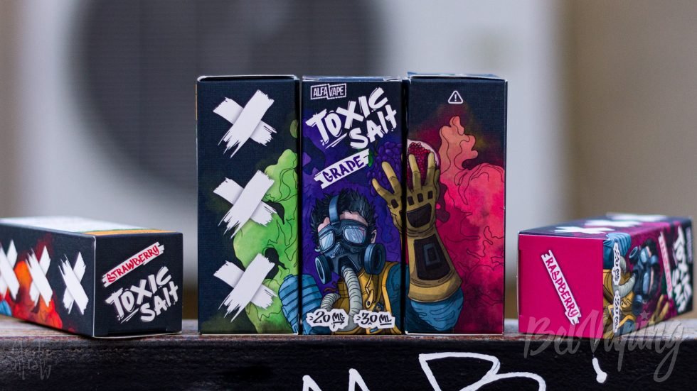 Упаковка жидкости Toxic Salt