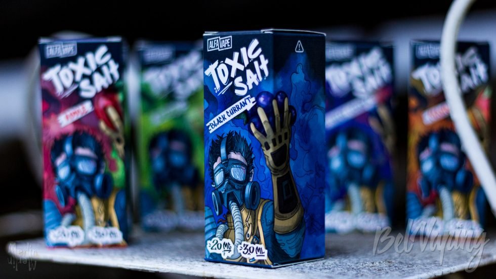 Жидкости Toxic Salt от Alfa Vape