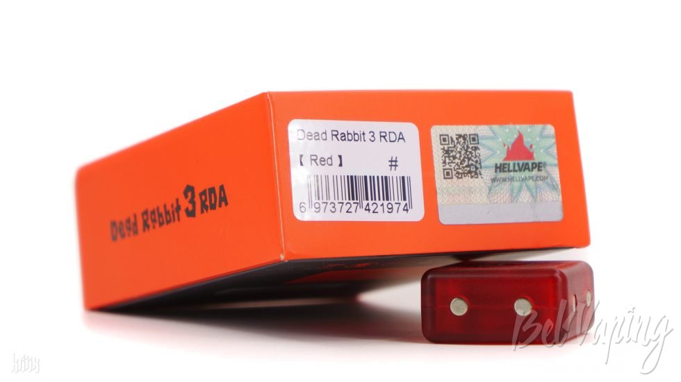 Упаковка Dead Rabbit V3 RDA снизу
