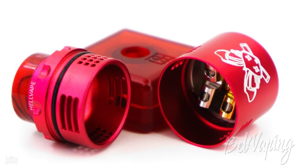 Топкэп и регулировка обдува в Dead Rabbit V3 RDA