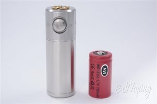 Механический мод TELESCOPIC-20 от Sigelei- вид под аккумулятор 18350