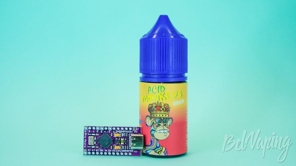 Обзор солевых жидкостей ACID MONKEYS - вкус COCO