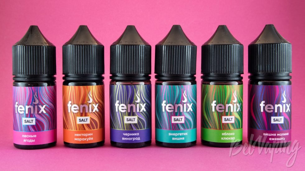 Обзор жидкостей FENIX от ЧЕЛ ЛАБ