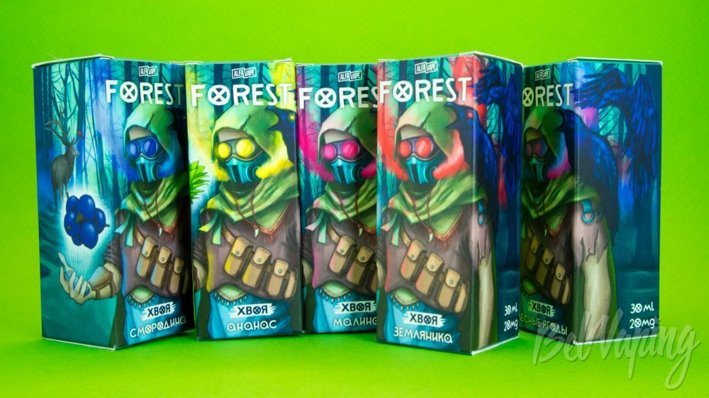 Обзор жидкостей FOREST от AlfaVape