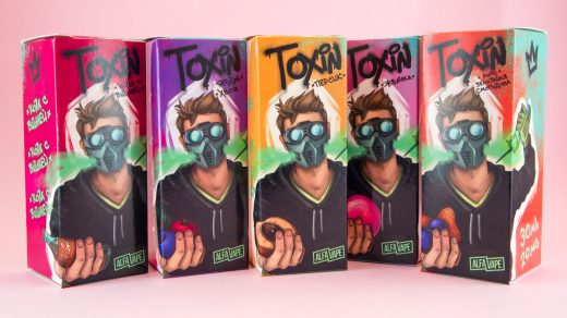 Обзор жидкостей TOXIN от AlfaVape