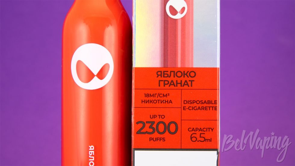 Одноразки WAKA SLAM 2300 от Relx - вкус ЯБЛОКО ГРАНАТ