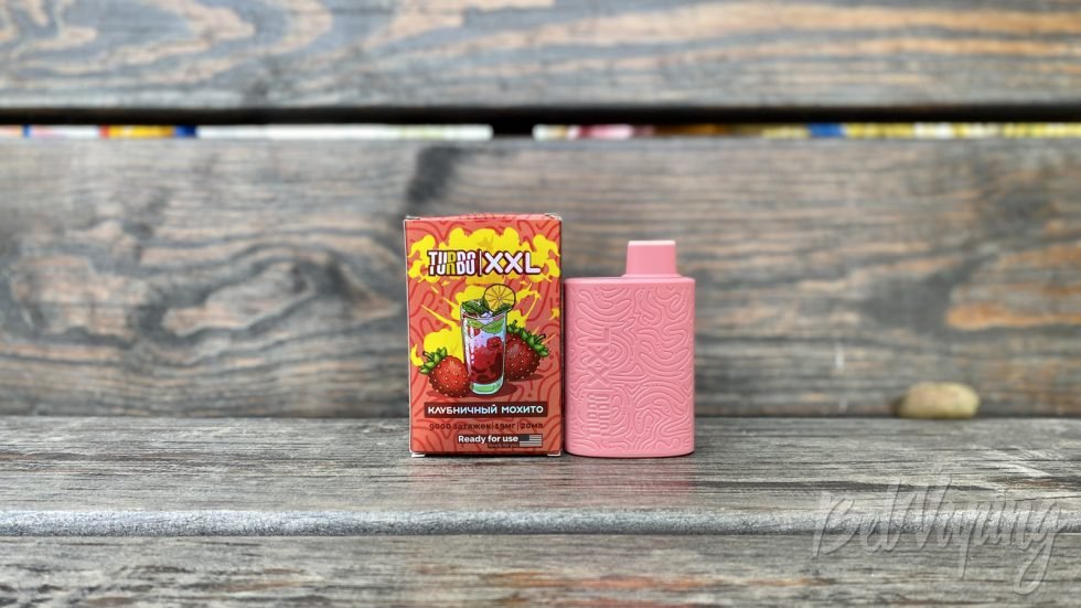 Одноразка Turbo 9000 - Strawberry Mojito