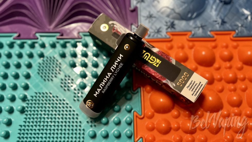 Одноразка GUN 5000 Raspberry Lychee