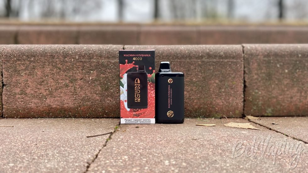 Одноразка Gun 4000 Jasmine Strawberry