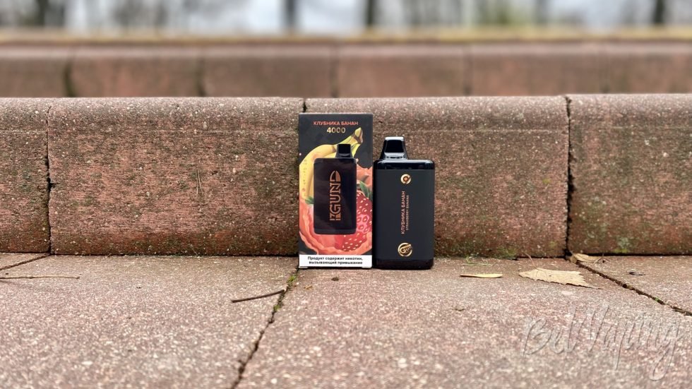 Одноразка Gun 4000 Strawberry Banana