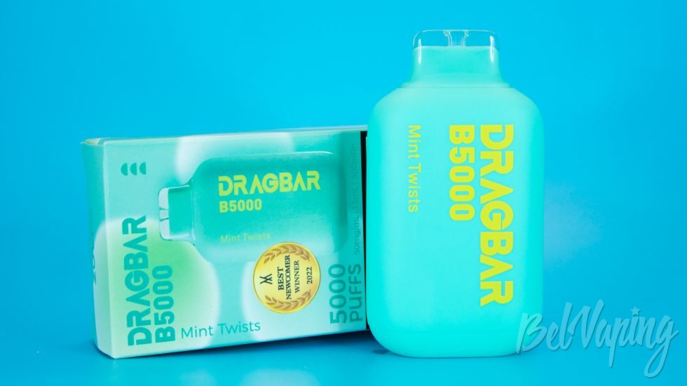 Обзор одноразок DRAGBAR B5000 от Zoovo - вкус MINT TWISTS