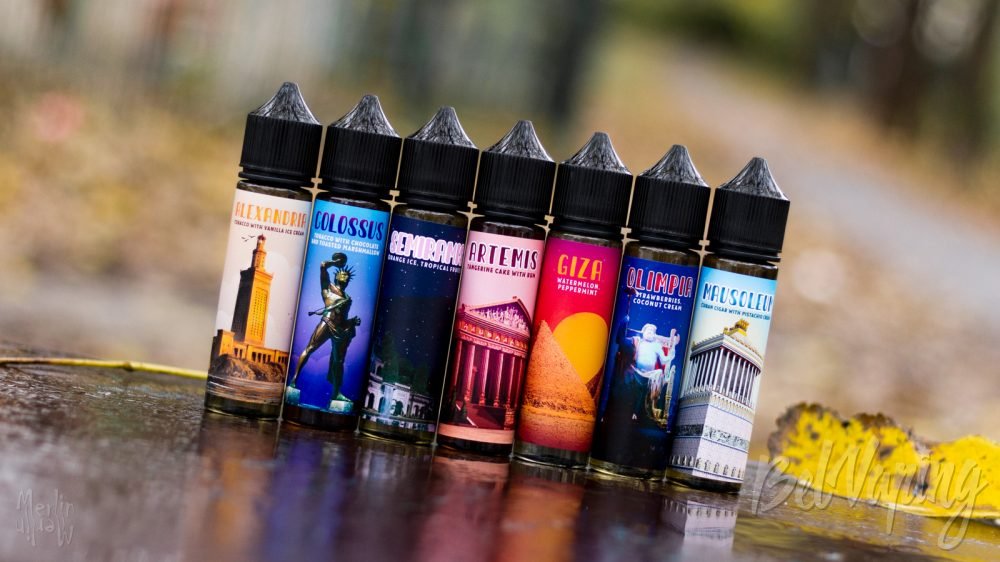 Обзор жидкости Seven Wonders от Vapers Tavern