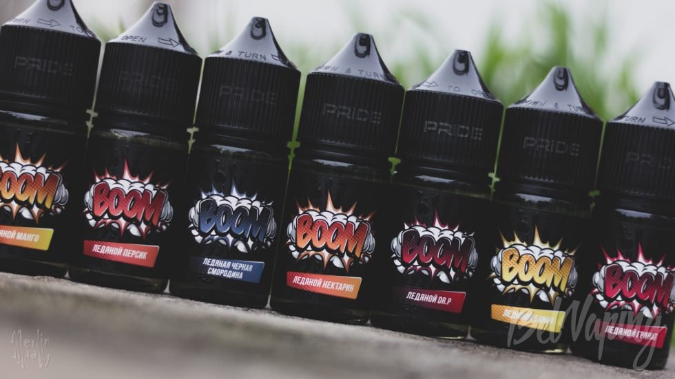 Жидкости BOOM от Pride Vape