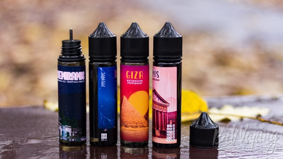 Тара и этикетки жидкости Seven Wonders от Vapers Tavern