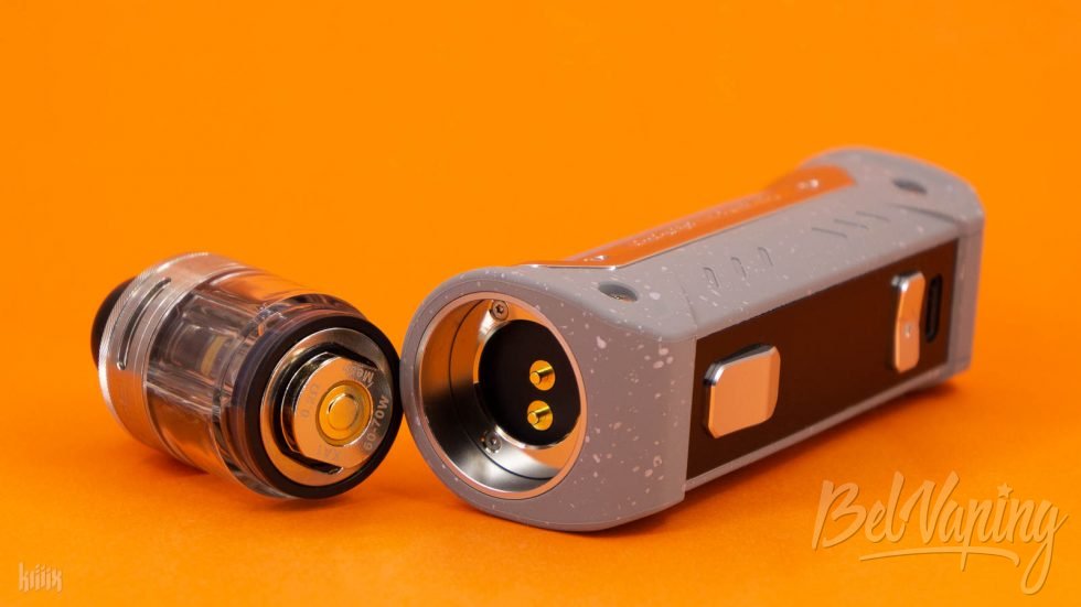 Крепление атомайзера Eteno 100 и батарейного блока Geekvape Aegis E100