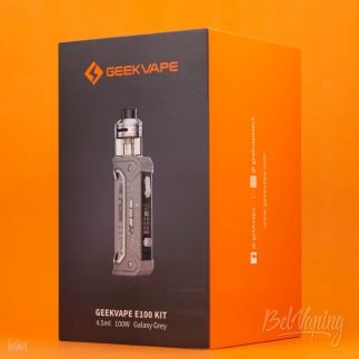Упаковка набора Geekvape E100 спереди