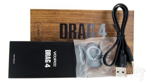 Обзор Voopoo DRAG 4 - комплект поставки