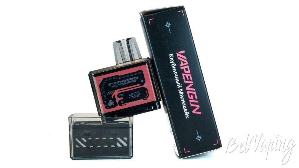 Обзор одноразок VAPENGIN JUPITER 3000 - вкус КЛУБНИЧНЫЙ МИЛКШЕЙК