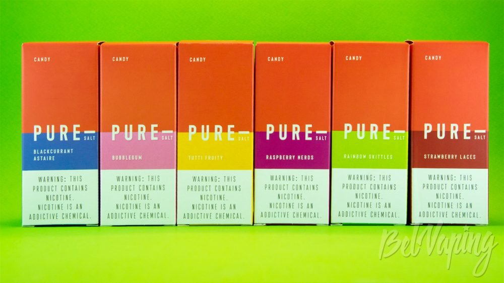 Обзор жидкостей Dinner Lady PURE SALT CANDY