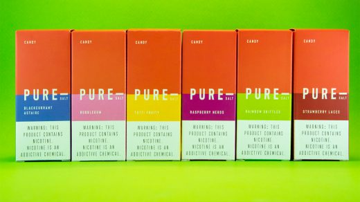 Обзор жидкостей Dinner Lady PURE SALT CANDY