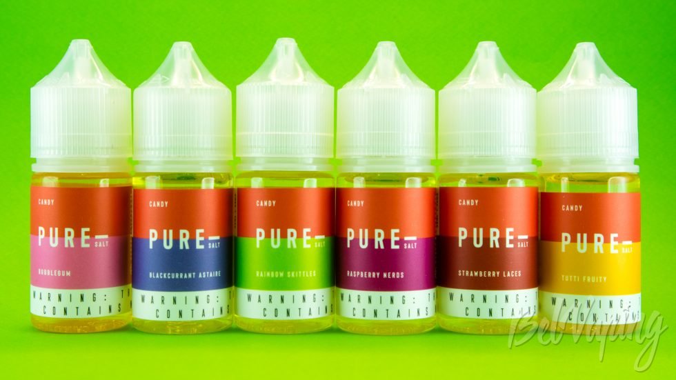 Обзор жидкостей Dinner Lady PURE SALT CANDY
