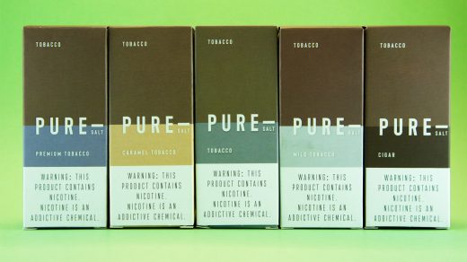 Обзор жидкостей Dinner Lady PURE SALT TOBACCO