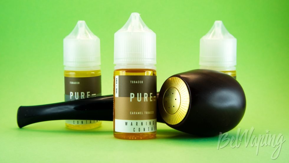 Обзор жидкостей Dinner Lady PURE SALT TOBACCO