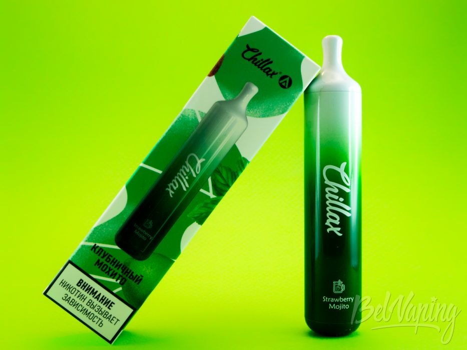 Одноразки Chillax AIR PRO 4500 - вкус КЛУБНИЧНЫЙ МОХИТО