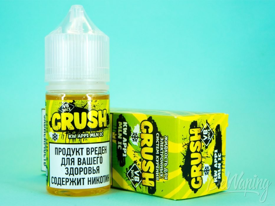 Солевые миксы CRUSH от Giraff и VB Juice - вкус KW APP1 MLN IC