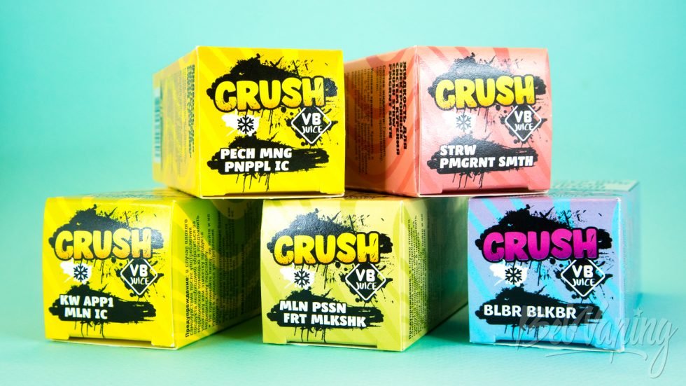 Солевые миксы CRUSH от Giraff и VB Juice