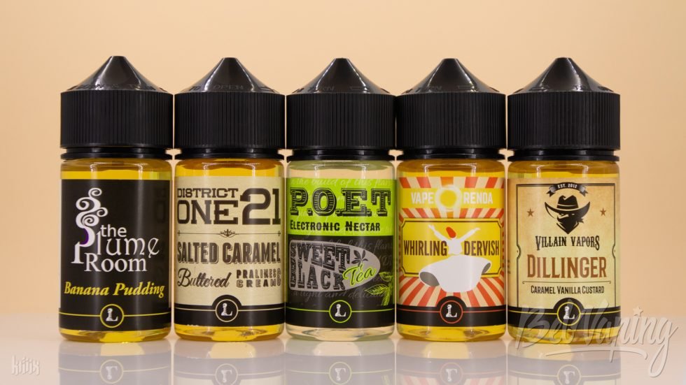 Жидкости The Legacy Collection от Five Pawns