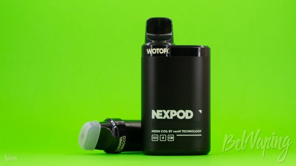 Внешний вид Wotofo nexPOD в руке