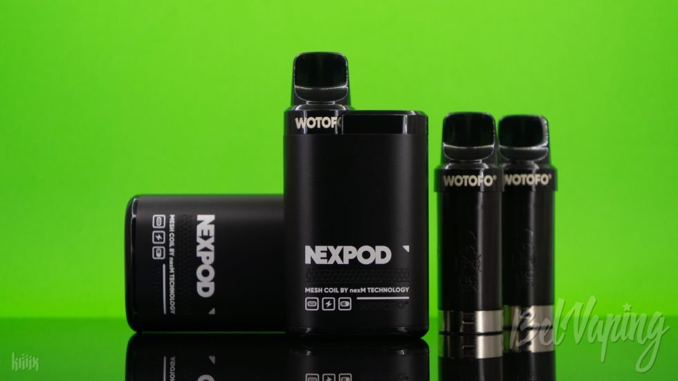 Внешний вид Wotofo nexPOD с картриджем