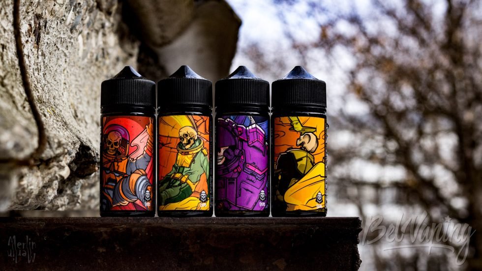 Тара и этикетки жидкости Dark Vapor In the Dark
