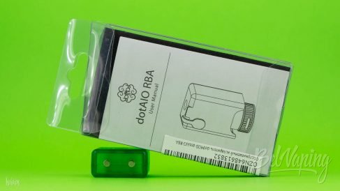 Упаковка Dotmod dotAIO RBA спереди