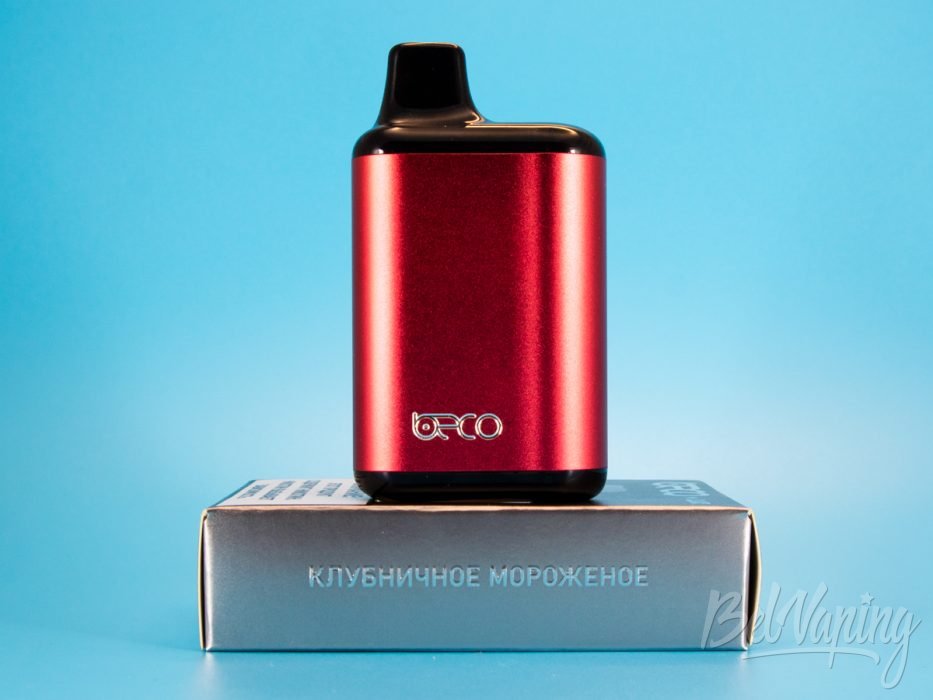 Обзор одноразок BECO LUX 5000 - вкус КЛУБНИЧНОЕ МОРОЖЕНОЕ