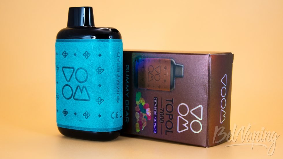 Обзор одноразок TOPOL 7000 - вкус GUMMY BEAR