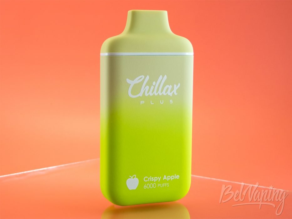 Одноразки Chillax PLUS 6000 - вкус ХРУСТЯЩЕЕ ЯБЛОКО
