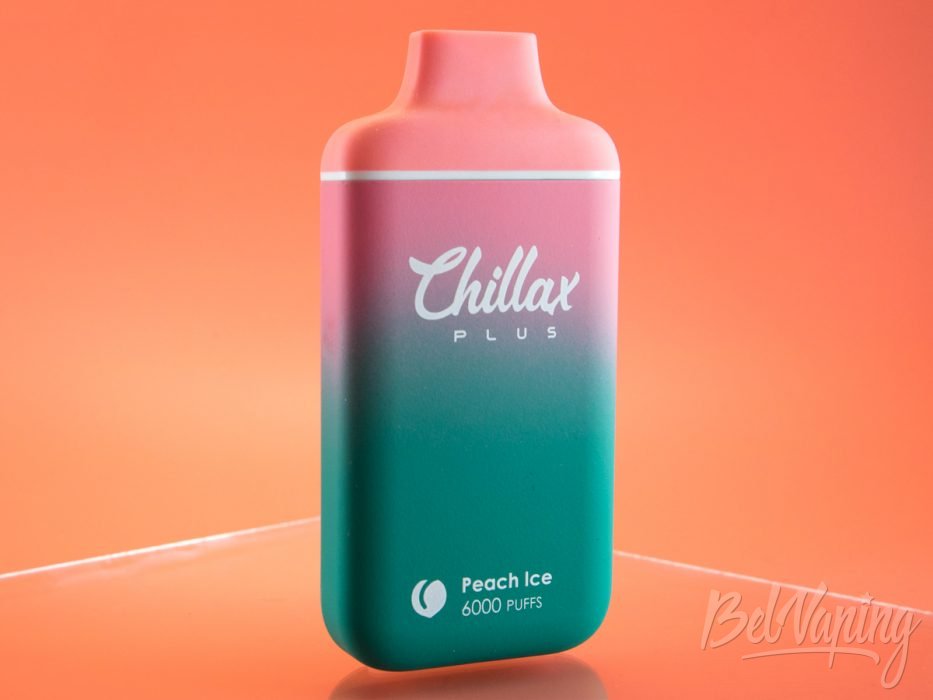 Одноразки Chillax PLUS 6000 - вкус ЛЕДЯНОЙ ПЕРСИК
