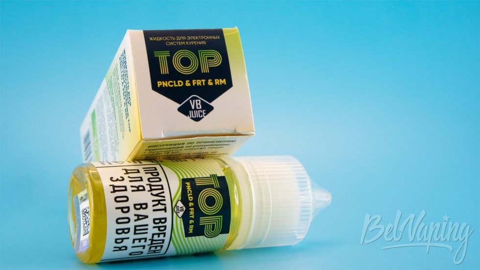 Солевые миксы TOP от Giraff и VB Juice - вкус PNCLD & FRT & RM