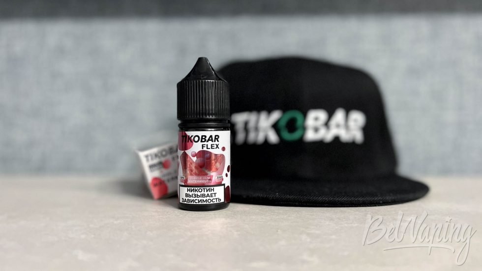 Жидкость Tikobar Flex Bubble Gum Watermelon