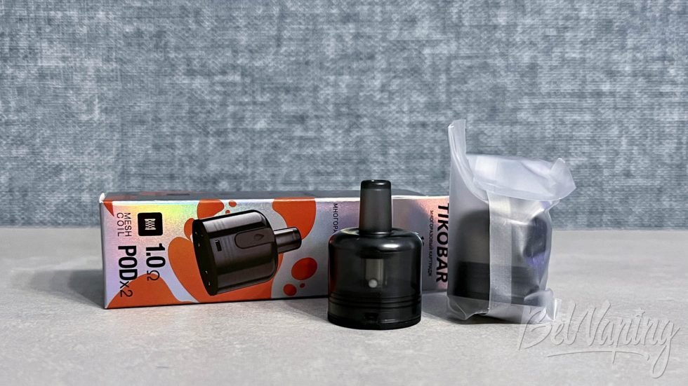 Содержимое упаковки картриджа для Tikobar Flex Refillable Pods System 