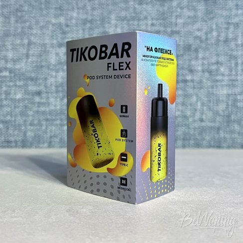 Упаковка Tikobar Flex Refillable Pods System спереди