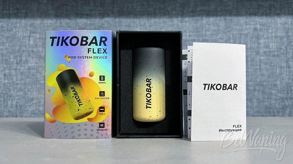 Упаковка Tikobar Flex Refillable Pods System внутри