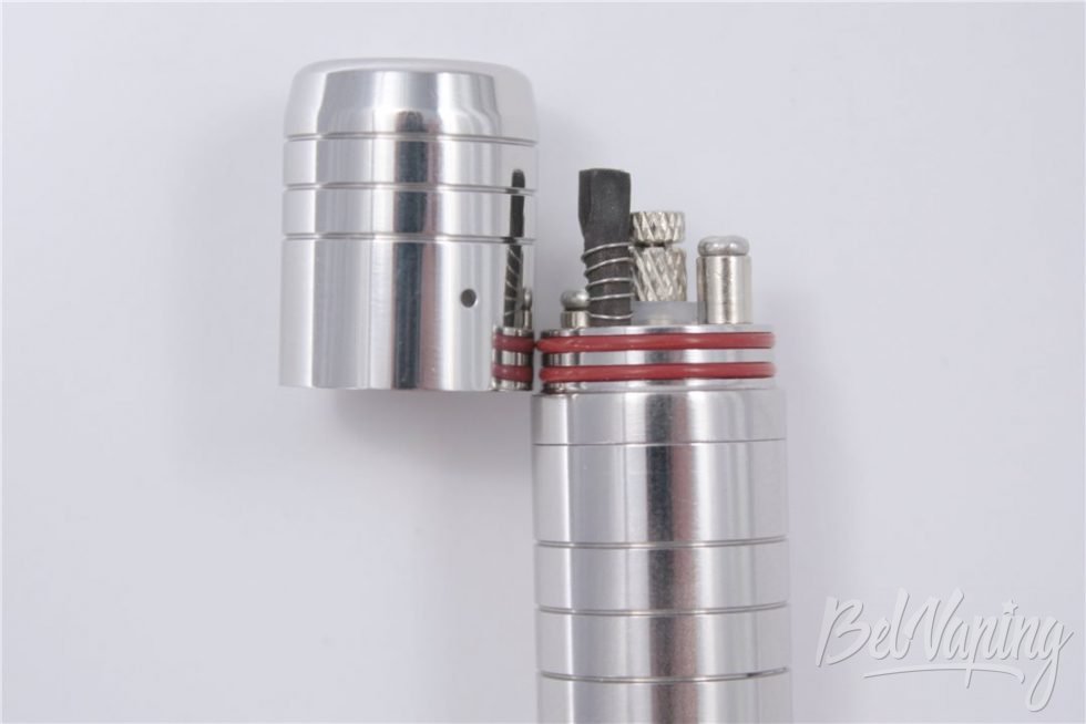 YouDe AGA-S RTA. История вейпинга - расположение отверстия обдува