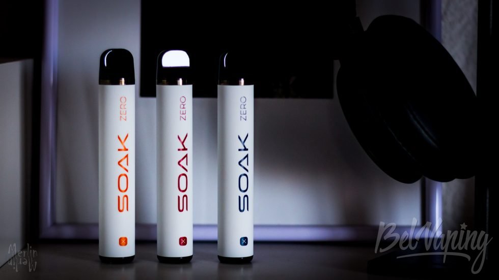 SOAK X ZERO одноразки без никотина вкусы